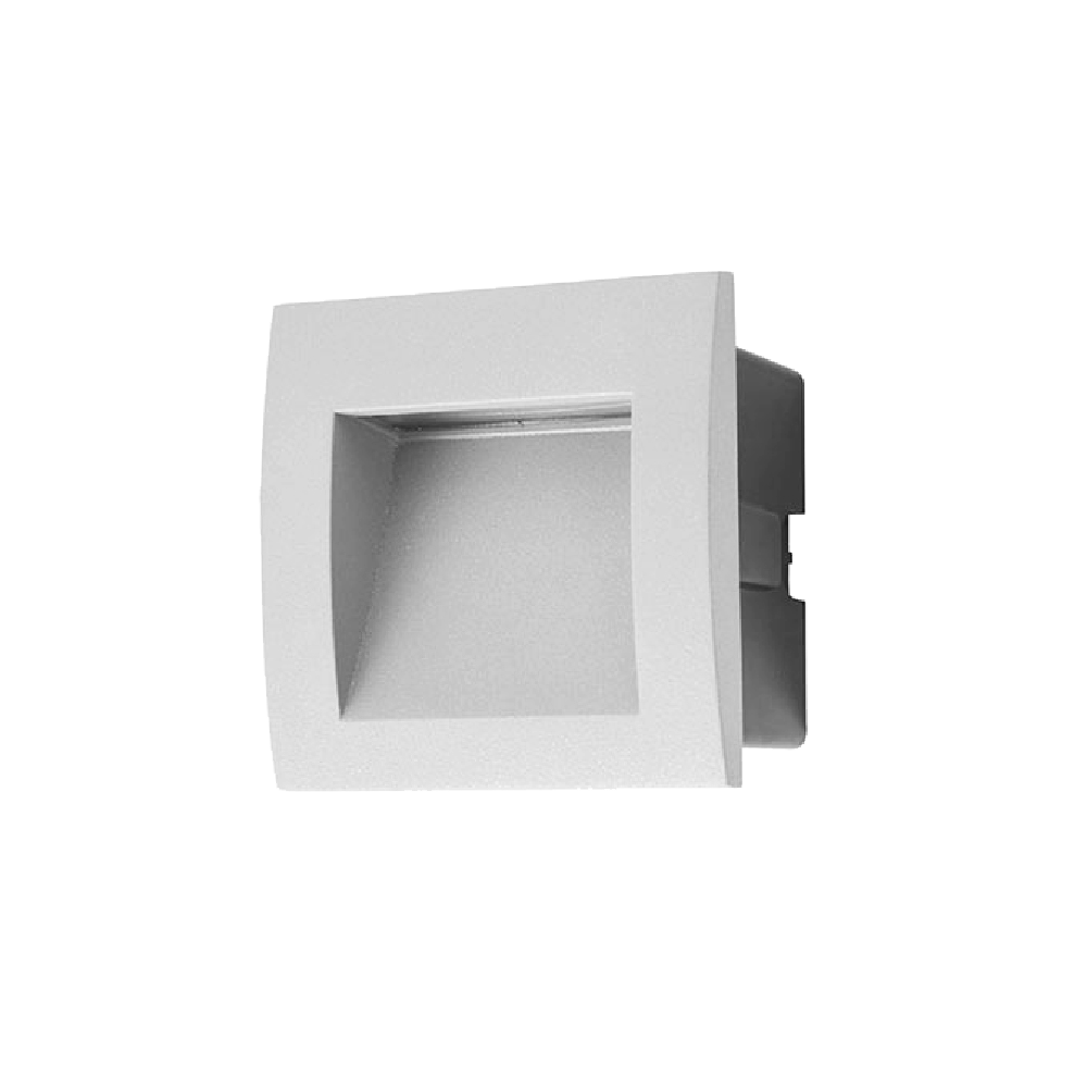 Aplique LED de Pared Gris Elegante