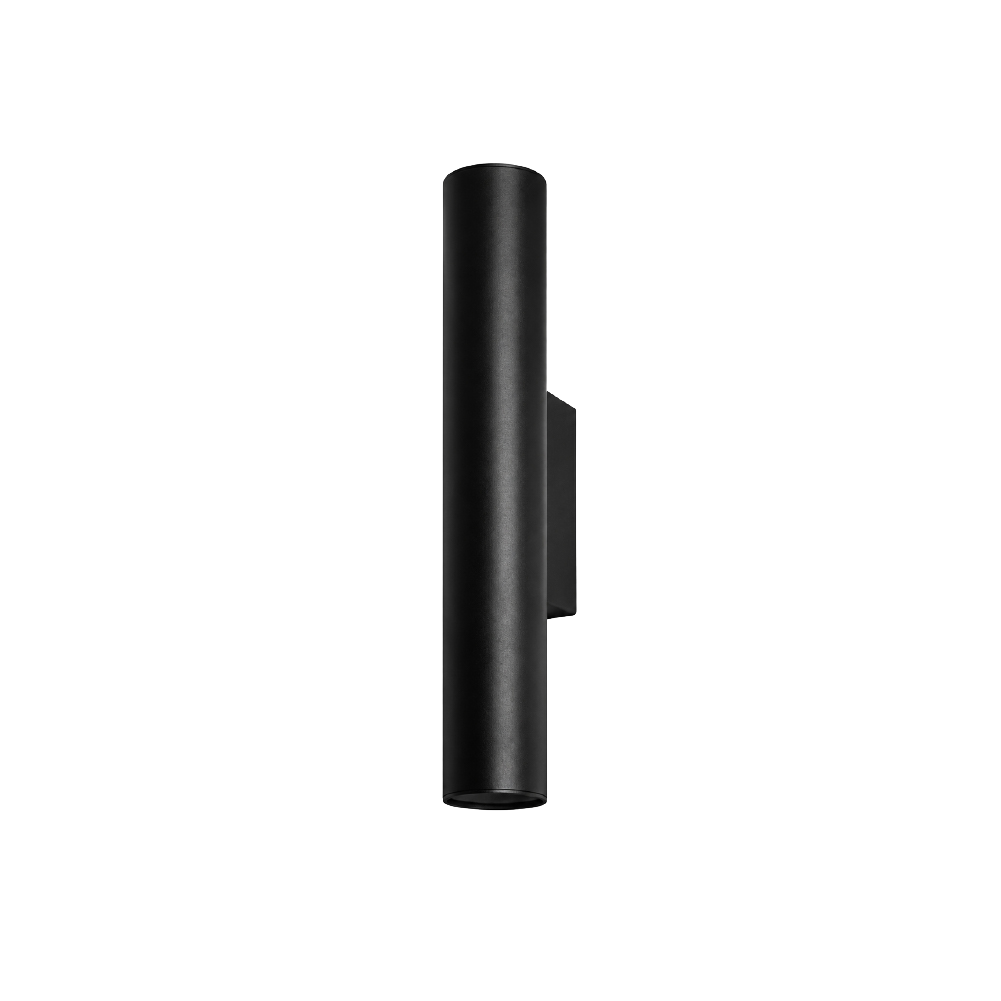 Aplique de pared negro GU10 8W IP20