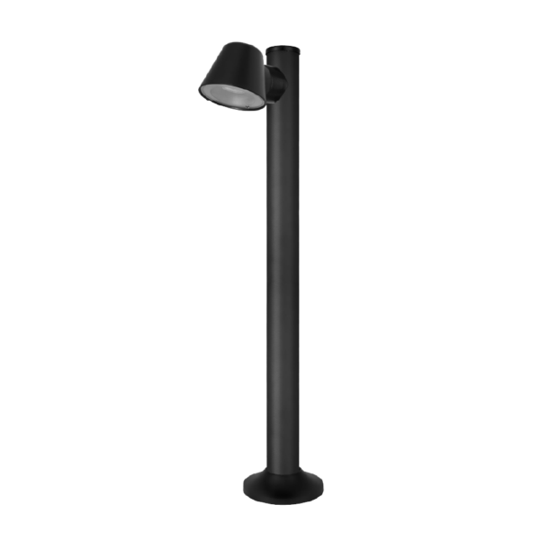 Baliza Negra GU10 8W IP54