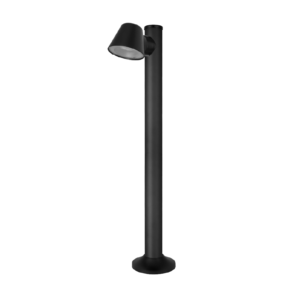 Baliza Negra GU10 8W IP54