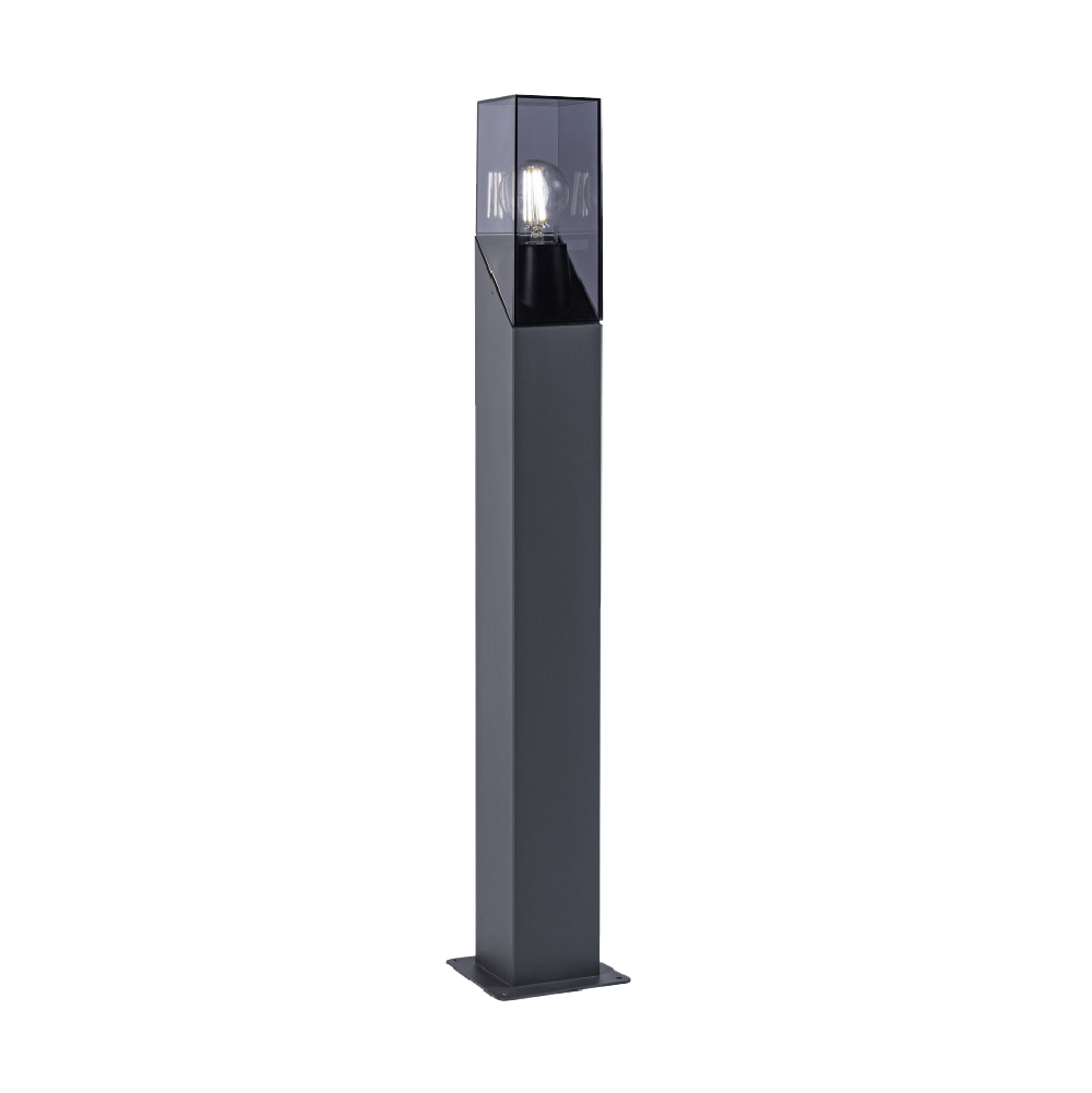 Baliza Urbana IP54 E27 15W Gris