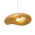 Lámpara Colgante Bamboo Natural Moderna