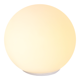 Luminaria de Mesa Elegante Dorada Blanca