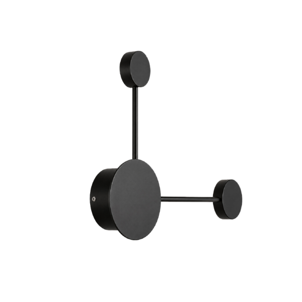 Luminaria de Pared LED Metal Negro
