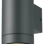 Luminaria de Pared Negra IP65 Vecta