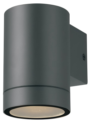 Luminaria de Pared Negra IP65 Vecta