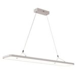 Lámpara LED colgante blanca elegante