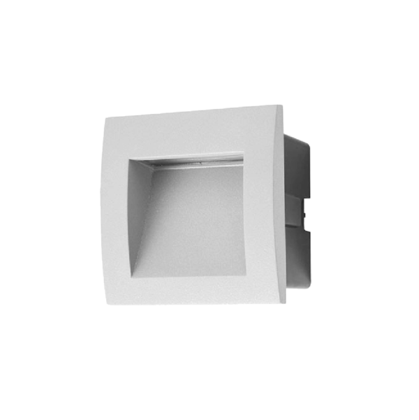 Aplique LED de Pared Gris Elegante