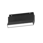 Dirigible Magnetic Negro Luz Cálida 12W
