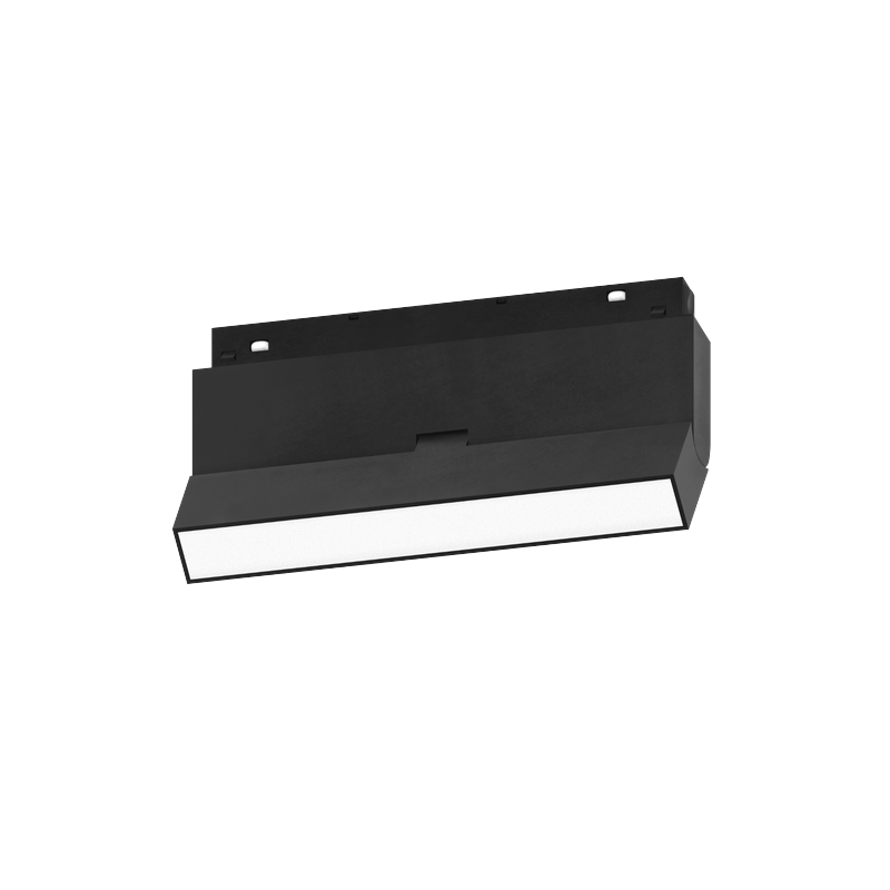 Dirigible Magnetic Negro Luz Cálida 12W