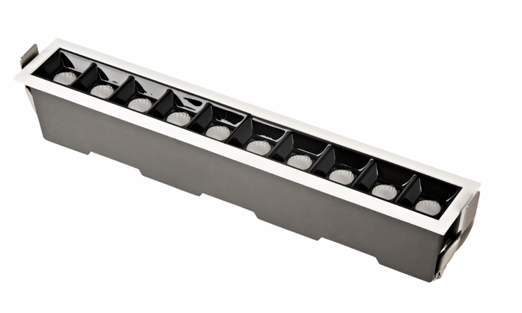 Empotrable de Techo Negro Blanco 20W