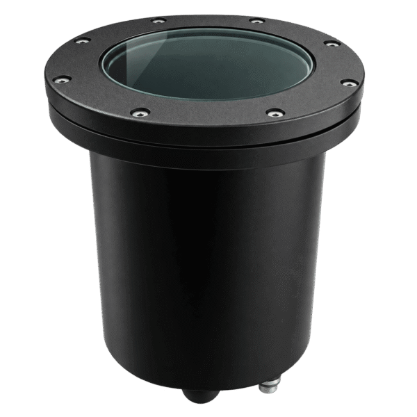 Empotrable de suelo negro resistente IP65