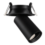 Spot Dirigible Empotrable Negro GU10