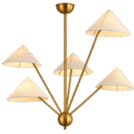 Luminaria colgante blanca moderna elegante