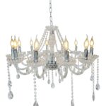 Luminaria Colgante Cristal Elegante 12L