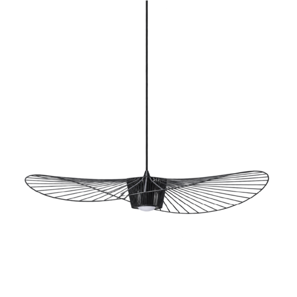 Lámpara Colgante Negra Metal E27