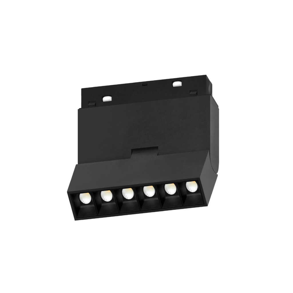 Lámpara DIRIGIBLE MAGNETIC Negro 6W