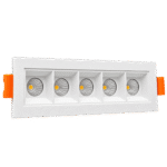 Lámpara LED Mini Empotrable 10W Blanco