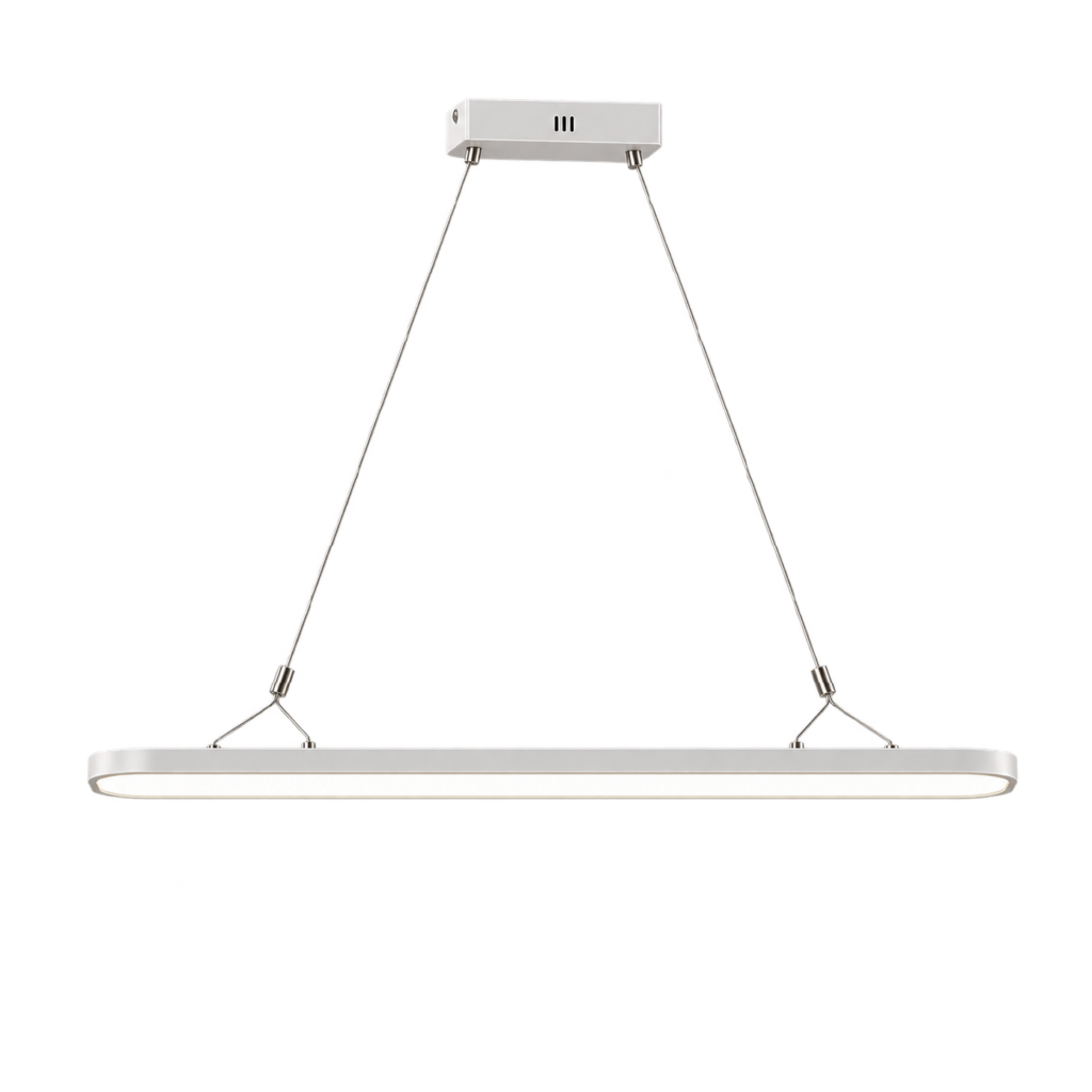Lámpara LED colgante blanca elegante