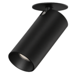 Lámpara de techo negra GU10 8W