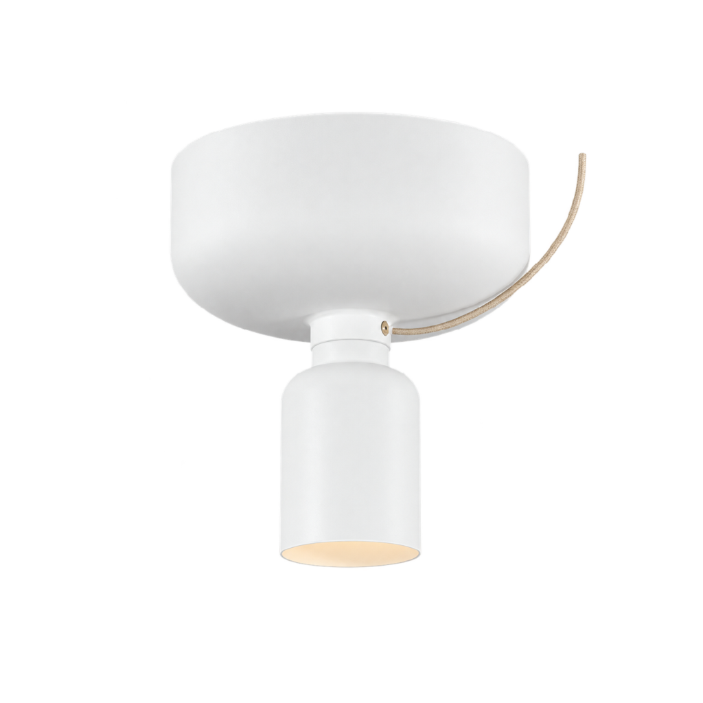 Luminaria Colgante Blanco Mate Elegante