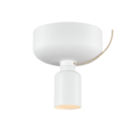 Luminaria Colgante Blanco Mate Elegante