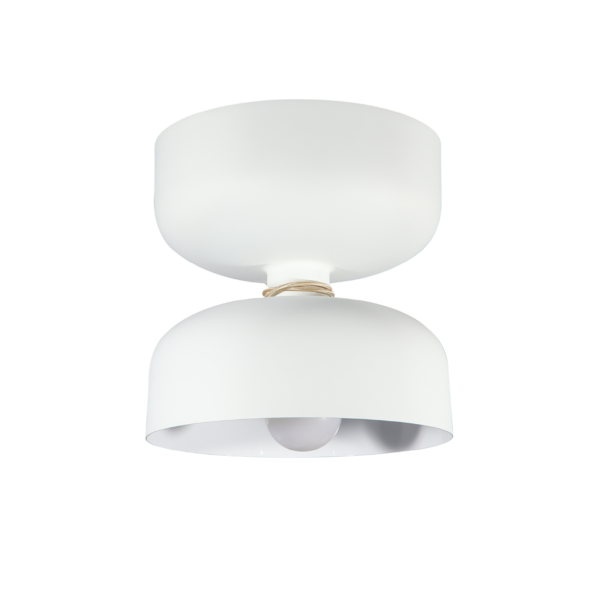 Luminaria Colgante Blanco Mate Moderna