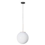 Luminaria Colgante Cromada Moderna