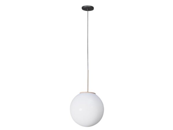 Luminaria Colgante Cromada Moderna