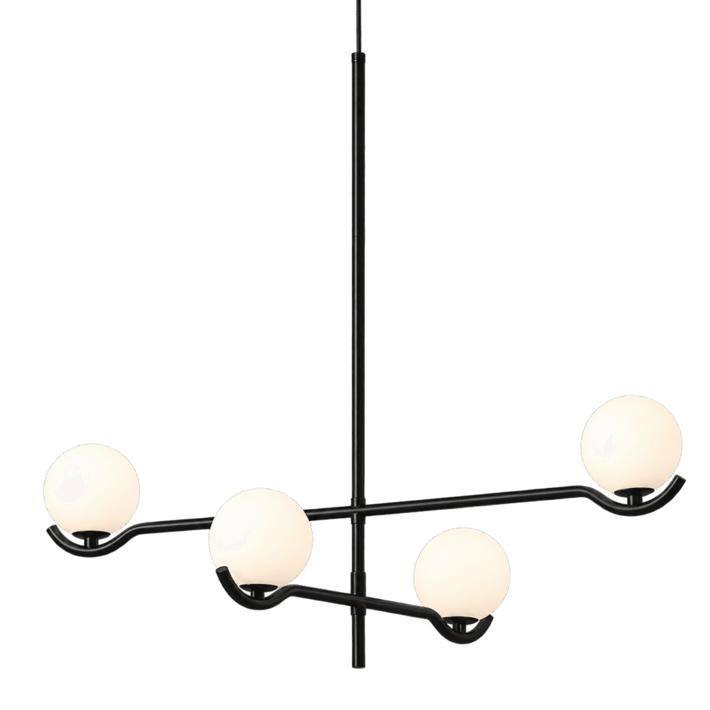 Luminaria Colgante Negra Moderna