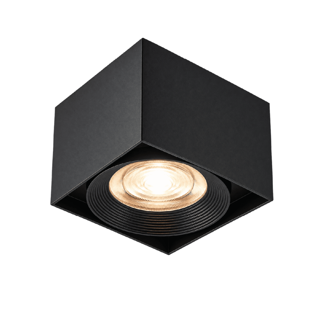 Luminaria LED Negra 10W Regulable