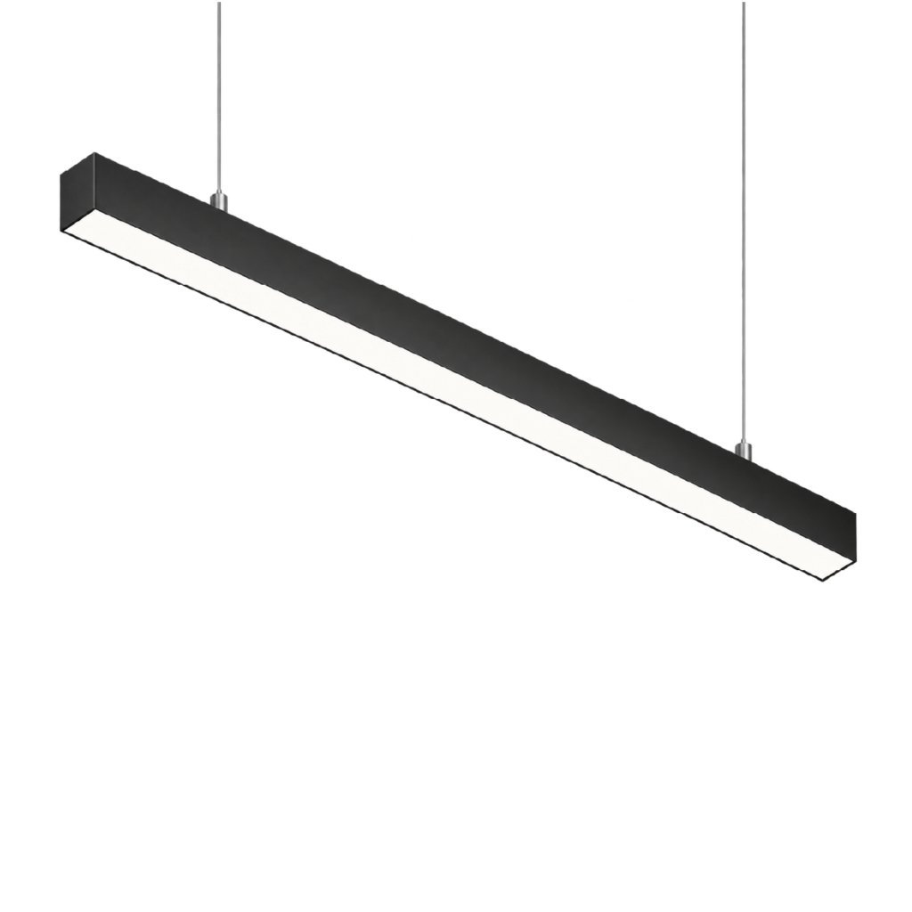 Luminaria Lineal LED 120cm 36W Negro