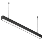 Luminaria Lineal LED 120cm 40W Negra