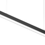 Luminaria Lineal LED Negra 20W Vecta