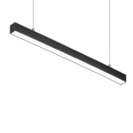 Luminaria Lineal LED Negra 20W Vecta