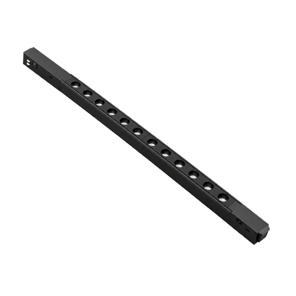 Luminaria Lineal Magnetic Negra 12W 3000K