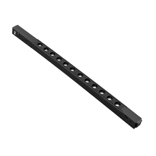 Luminaria Lineal Magnetic Negra 12W 3000K