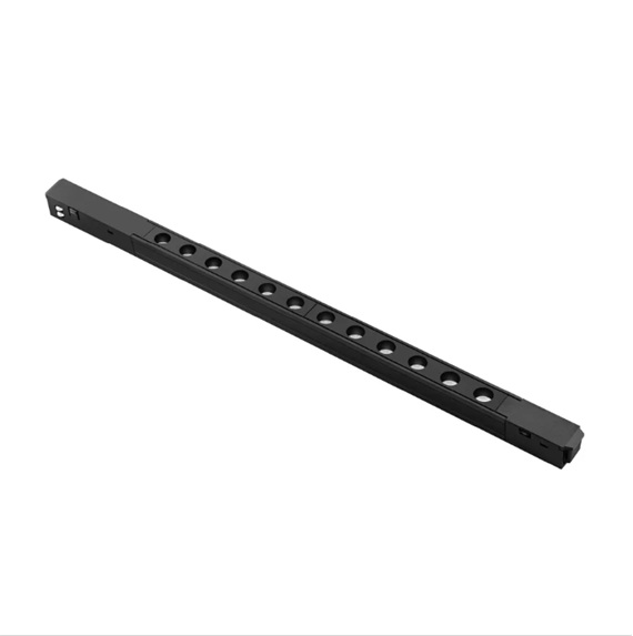 Luminaria Lineal Magnetic Negra 12W 3000K