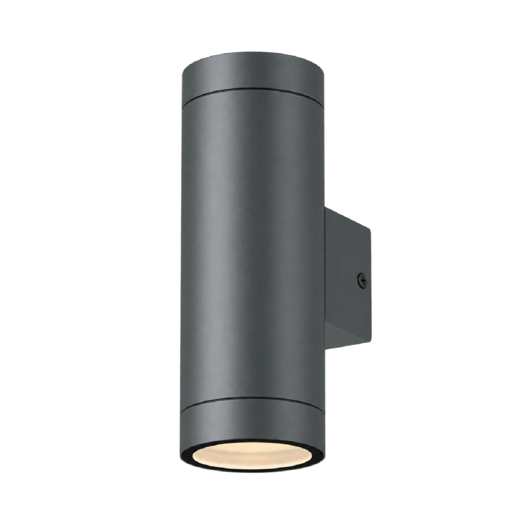 Luminaria de Pared Negra IP44 Durable