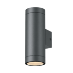 Luminaria de Pared Negra IP44 Durable