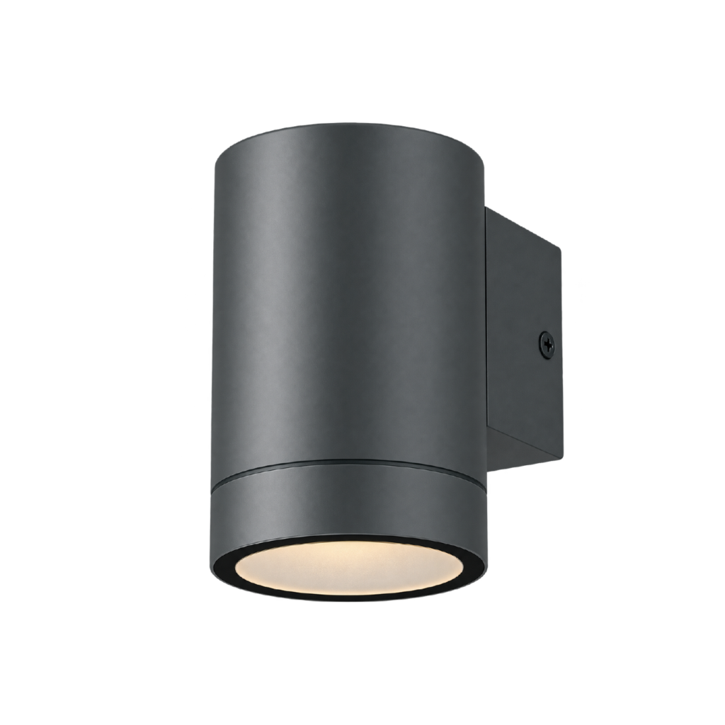 Luminaria de Pared Negra IP65 Vecta