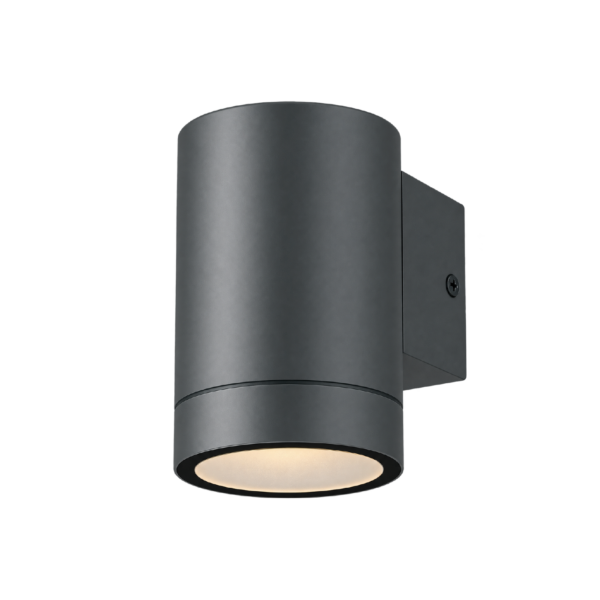 Luminaria de Pared Negra IP65 Vecta