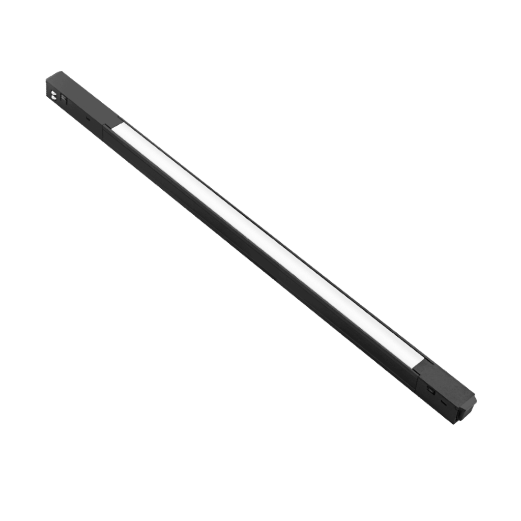 Luz Lineal Magnética Negra 10W