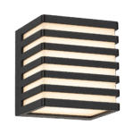 Aplique LED de Pared 9W Negro