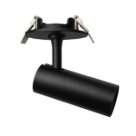 Spot Dirigible Empotrar Negro 10W