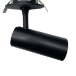 Spot Dirigible Empotrar Negro 10W