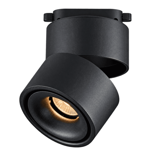 Spot Dirigible LED 12W Negro Regulable