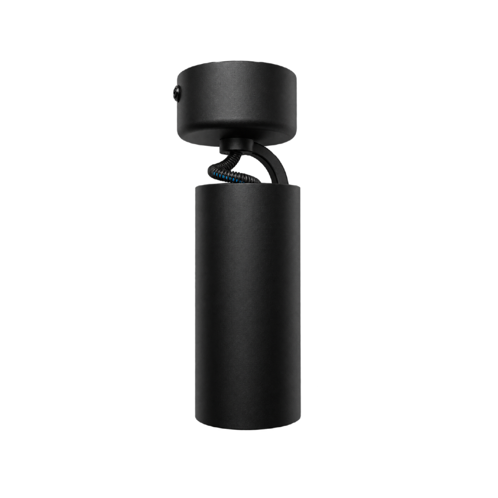 Spot Dirigible Negro GU10 Moderno