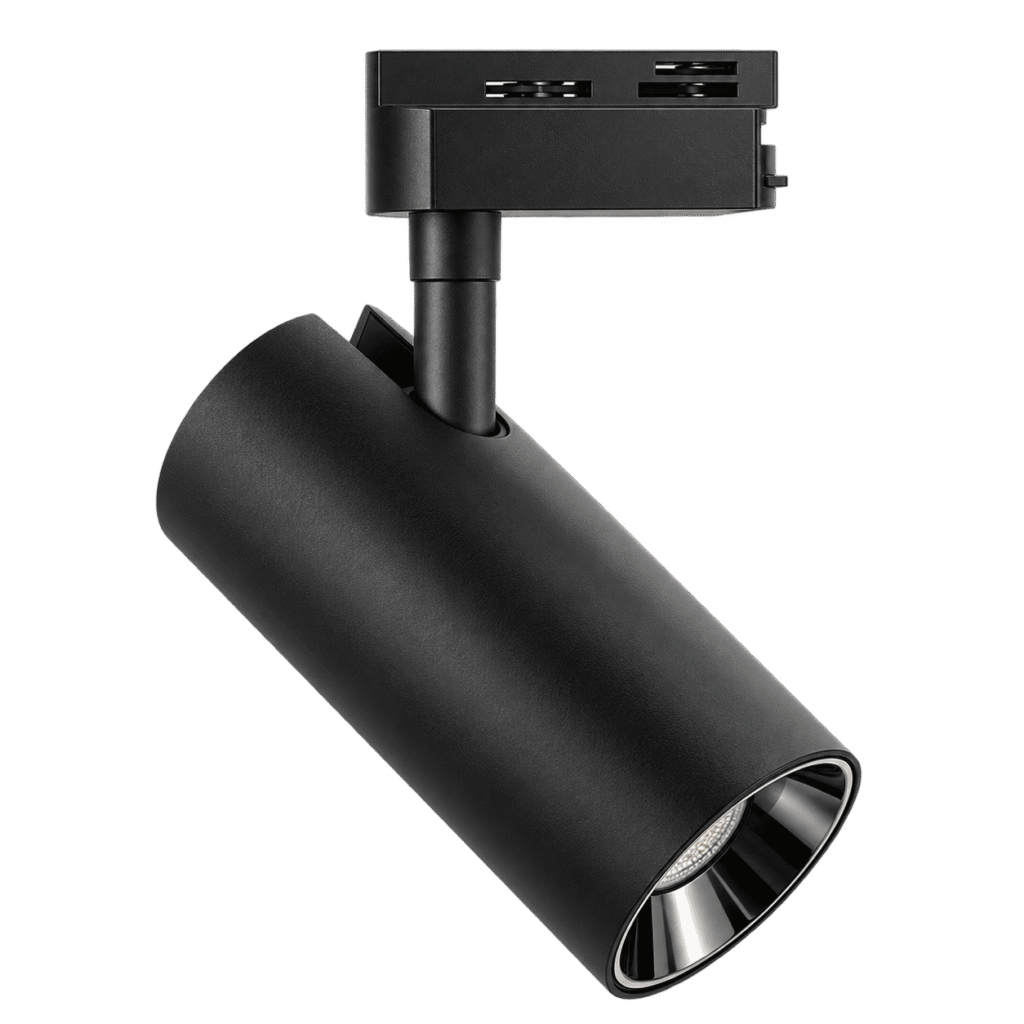 Spot Riel 1 Luz Negro GU10