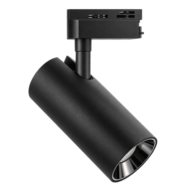 Spot Riel 1 Luz Negro GU10